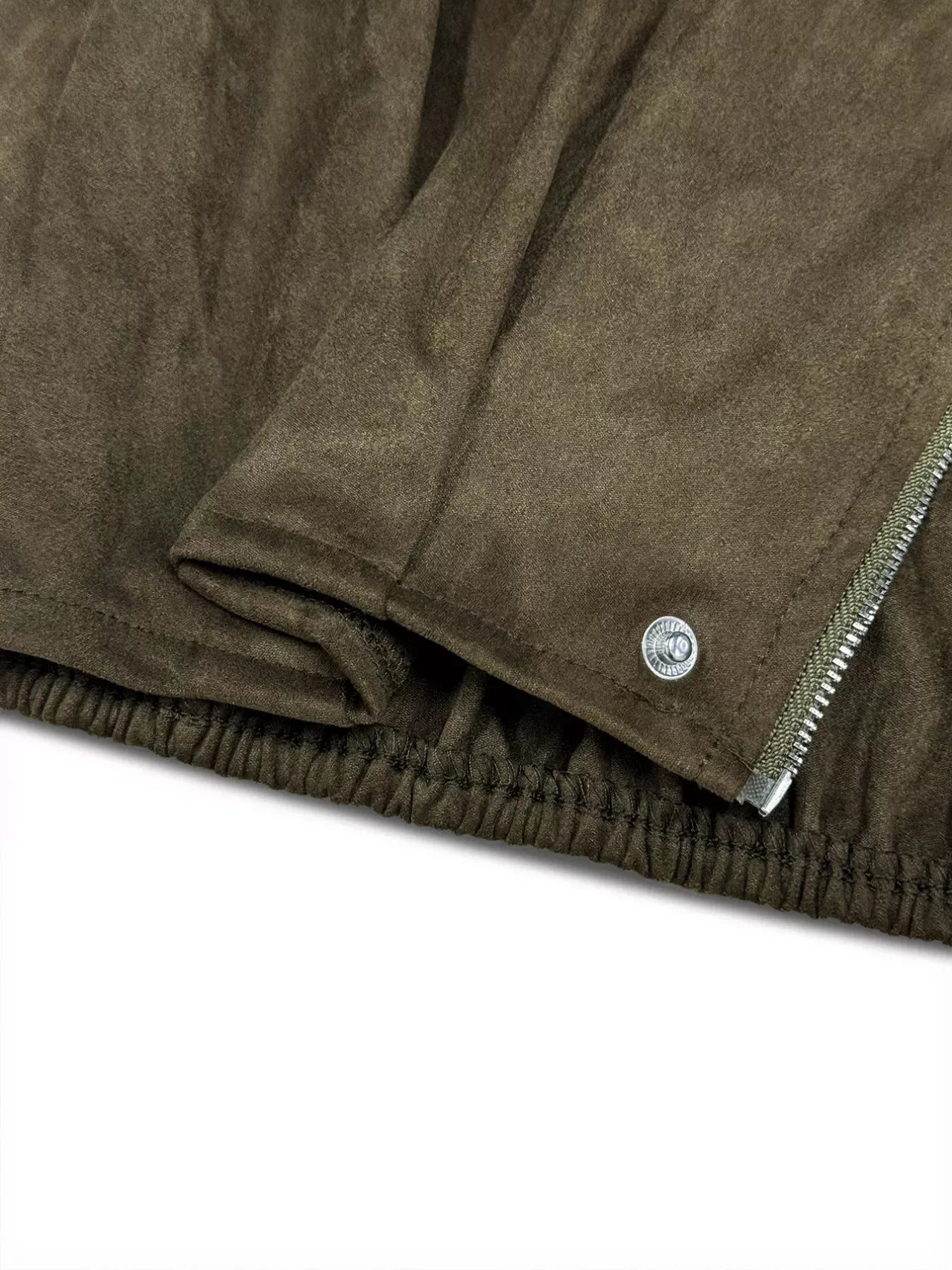 Cropped Suede Jacket