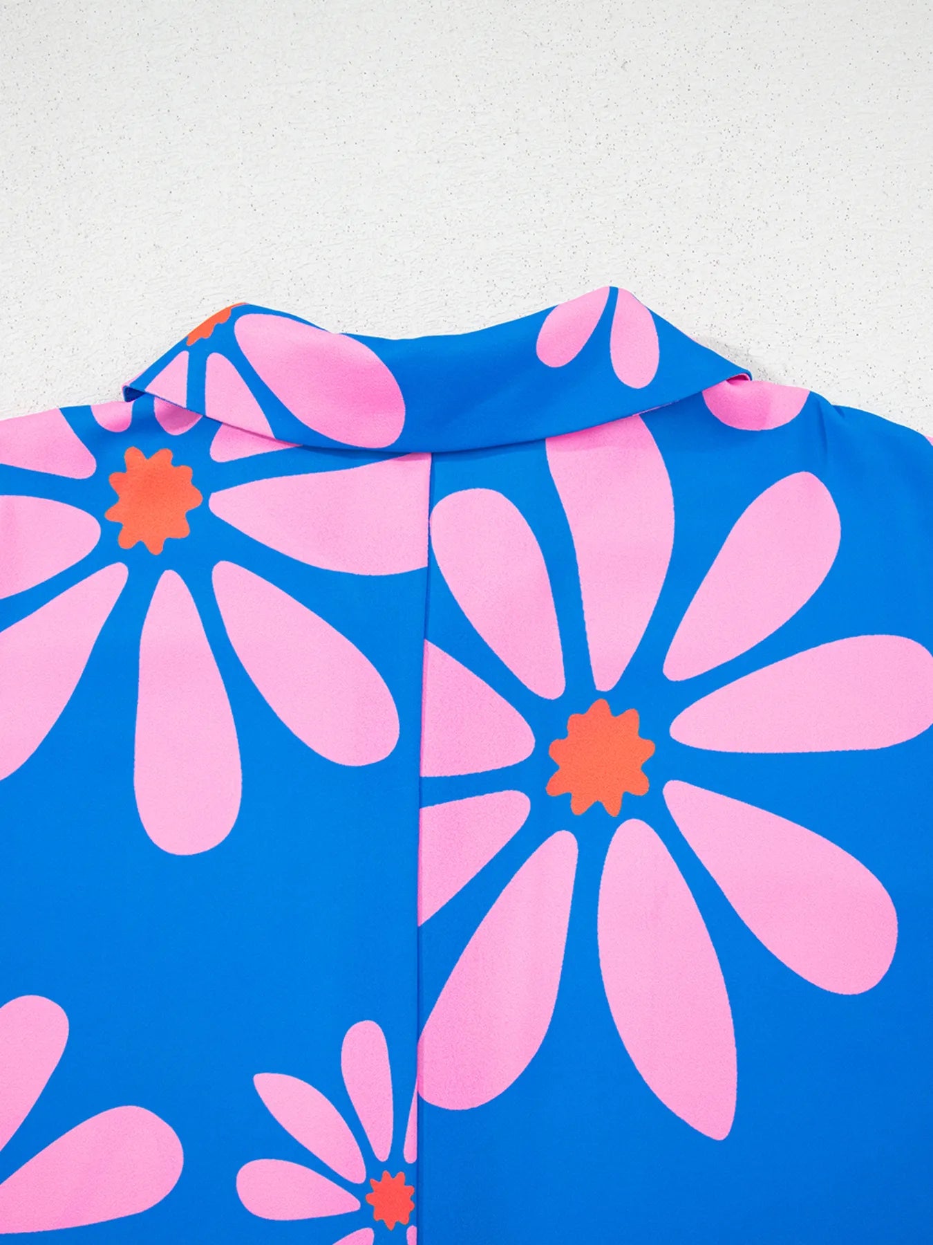 Summer Flower Print Loose Romper