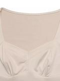 Sweetheart Neck Balloon Sleeve Bodysuit