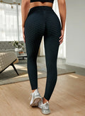 Textured High Waist Leggings