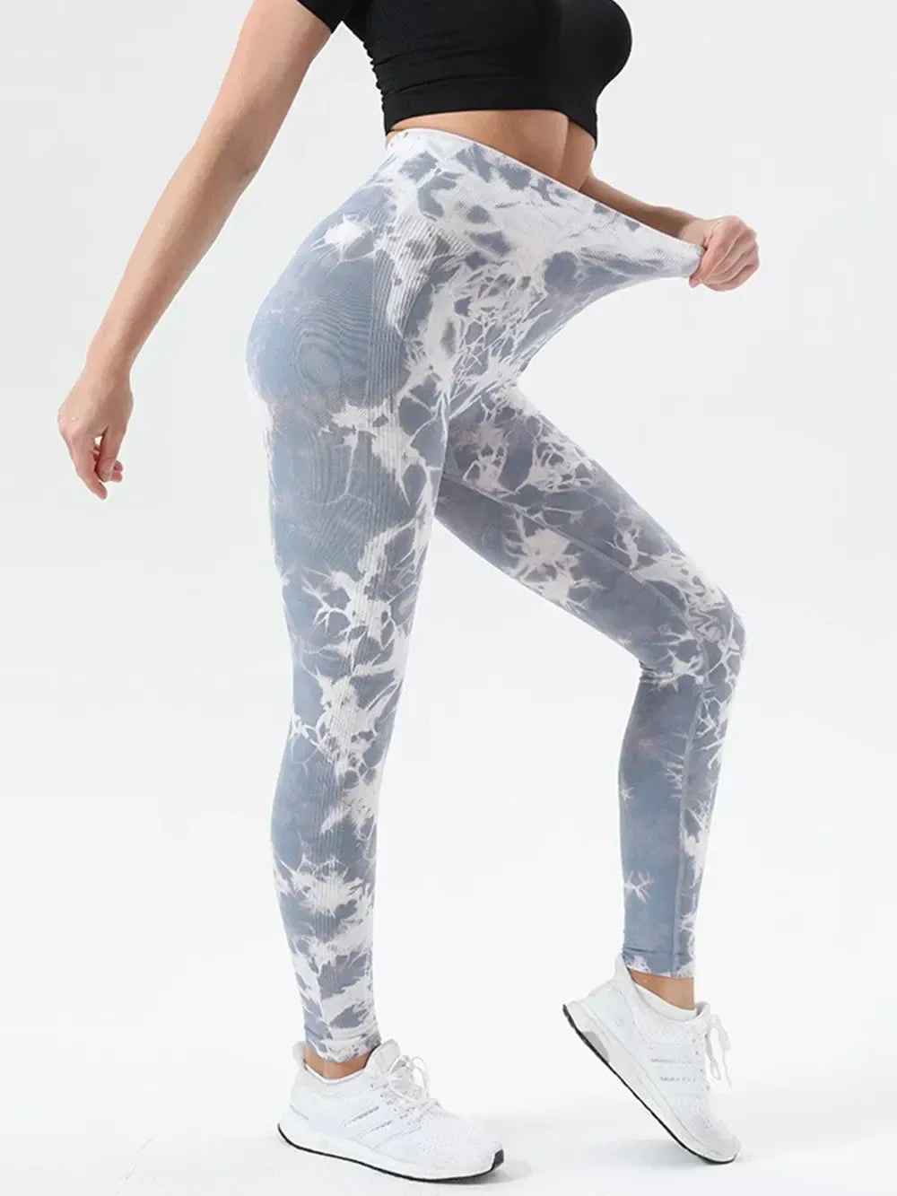 Tie-Dye Workout Leggings Multicolor / S