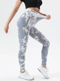 Tie-Dye Workout Leggings Multicolor / S