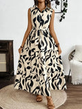 Tie Waist Maxi Dress