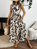 Tie Waist Maxi Dress