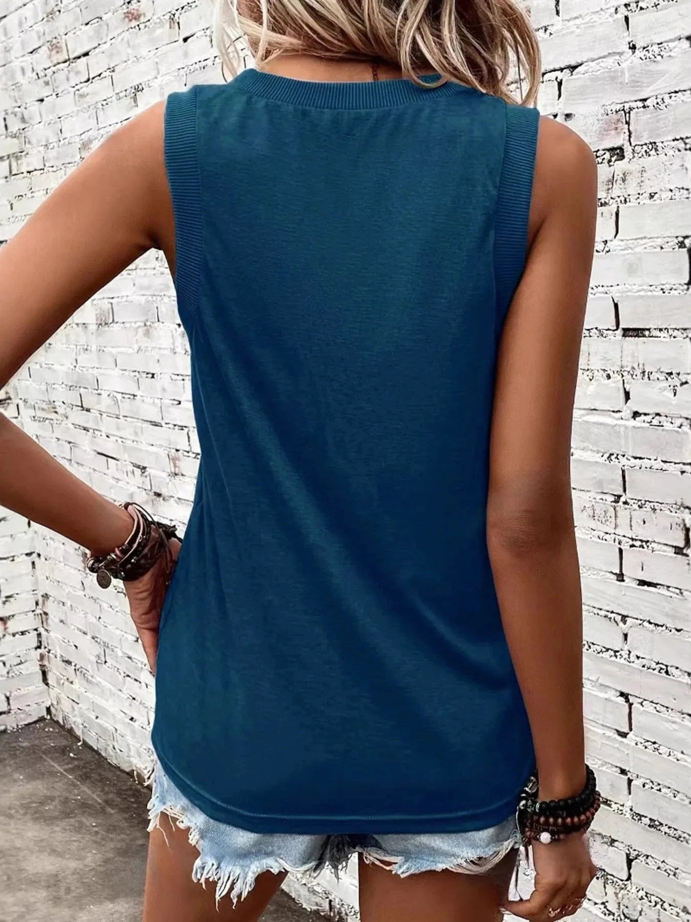 V-Neck Tank Tops and T-Shirts