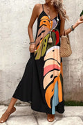 Tropical Maxi Dress for Women