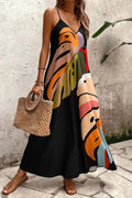 Tropical Maxi Dress for Women