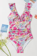 Tummy Control Floral One Piece Swimsuit