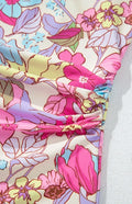 Tummy Control Floral One Piece Swimsuit