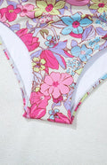 Tummy Control Floral One Piece Swimsuit