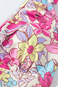 Tummy Control Floral One Piece Swimsuit