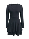 Ruffle Mini Dress
