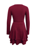 Ruffle Mini Dress