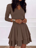Ruffle Mini Dress