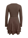 Ruffle Mini Dress