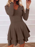Ruffle Mini Dress