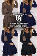 Ruffle Mini Dress