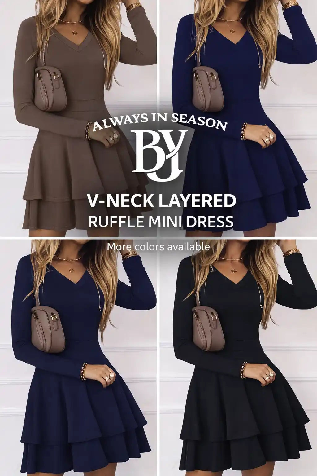 Ruffle Mini Dress
