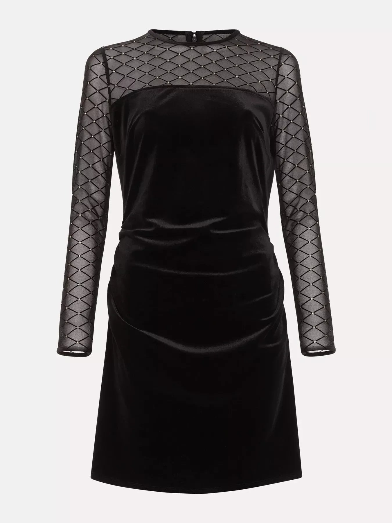 Velvet Christmas Party Mini Dress