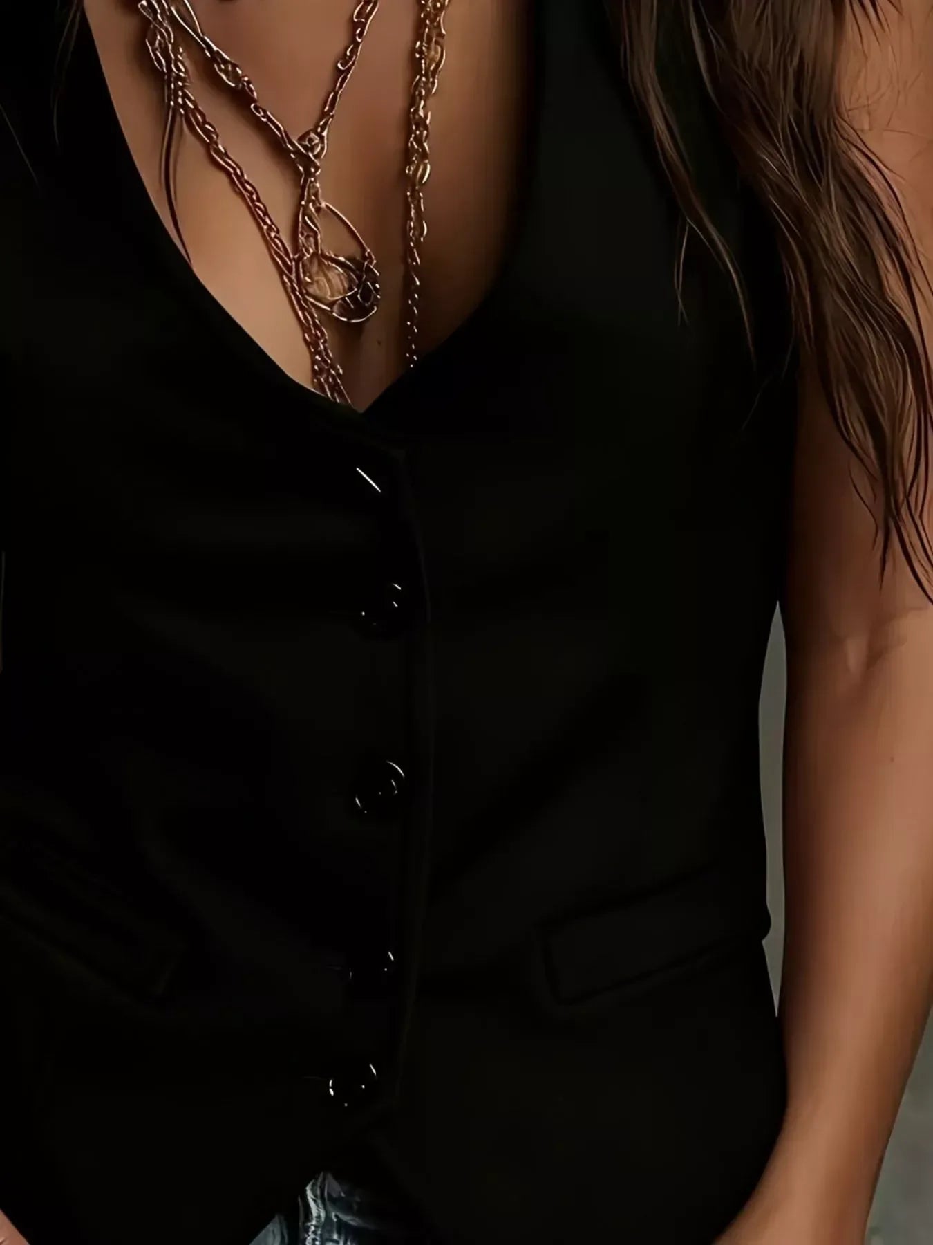 Velvet Vest Coat for Women