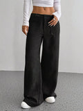 Wide Leg Corduroy Pants for Women