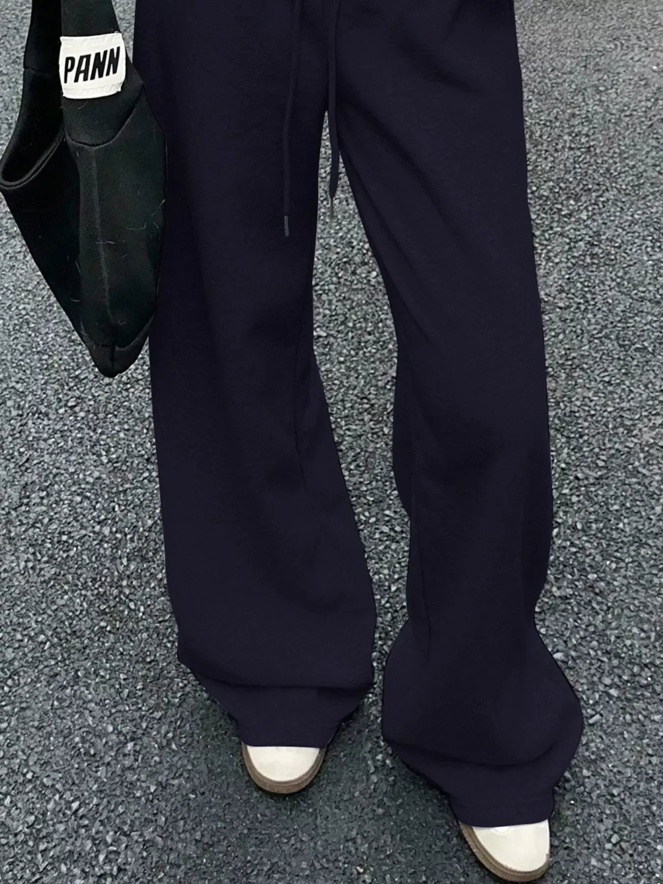 Wide Leg Drawstring Sweatpants