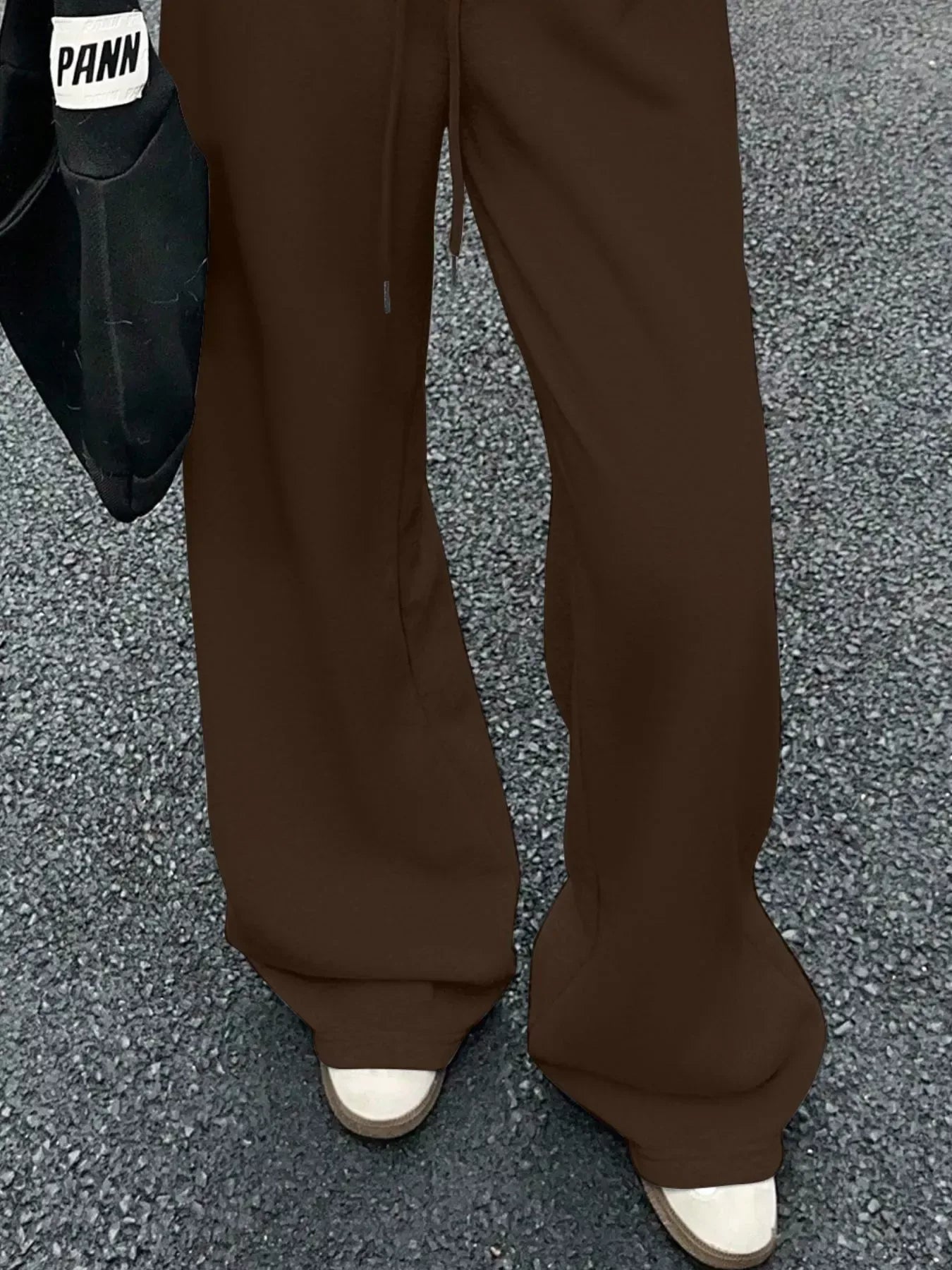 Wide Leg Drawstring Sweatpants