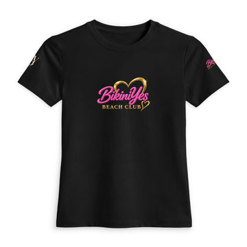 BY Beach Club — Women’s Luxe Fitted T-Shirt Black / S