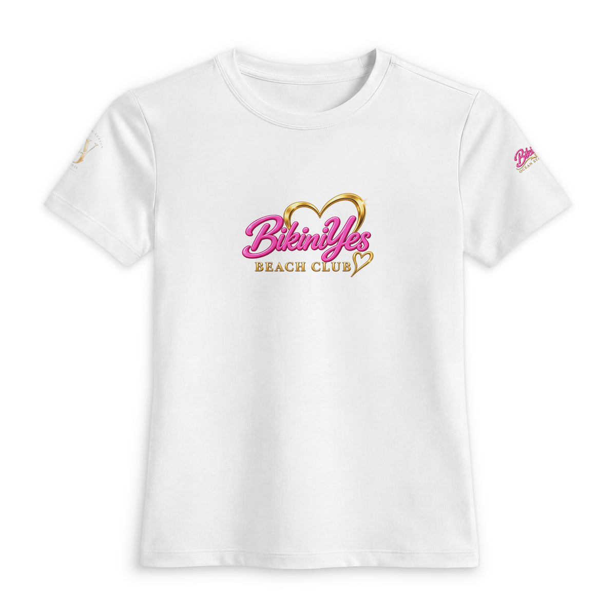BY Beach Club — Women’s Luxe Fitted T-Shirt White / S