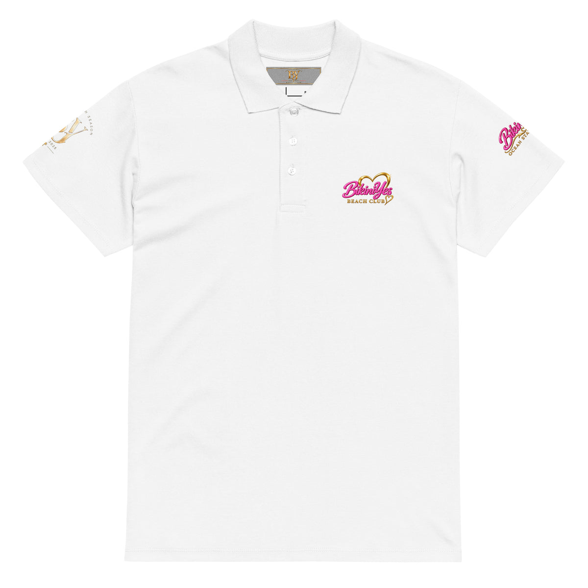 BY Beach Club — Women’s Premium Piqué Polo Shirt