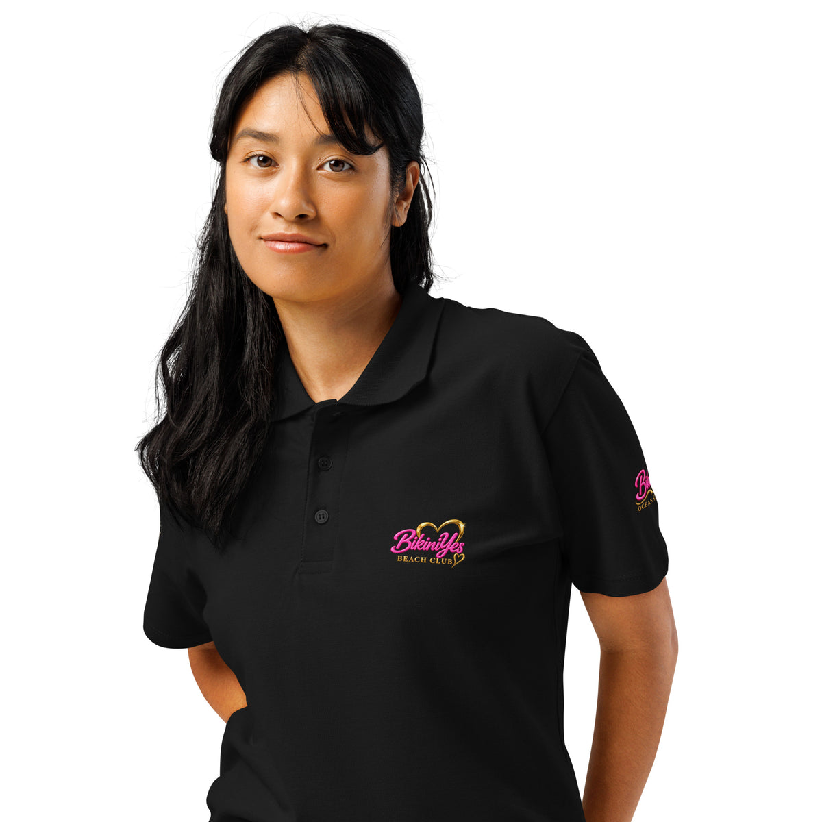 BY Beach Club — Women’s Premium Piqué Polo Shirt
