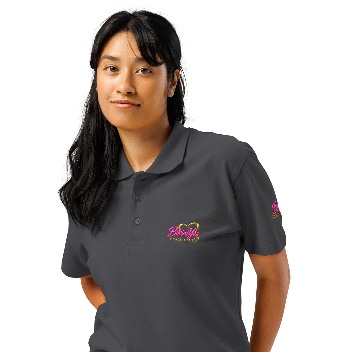 BY Beach Club — Women’s Premium Piqué Polo Shirt