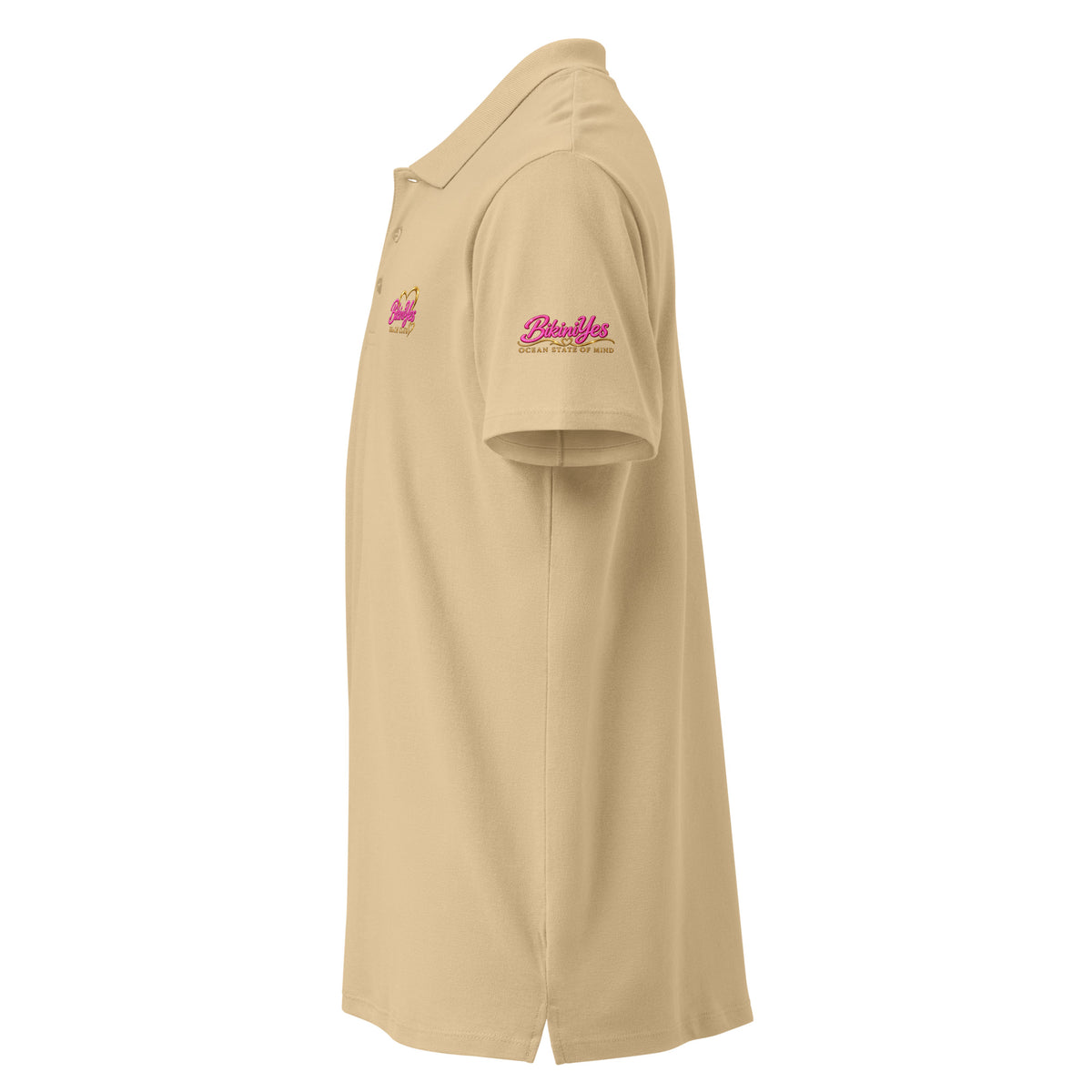 BY Beach Club — Women’s Premium Piqué Polo Shirt Sand / S