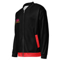BY Tan Lines & Paradise — Women’s Black & Red Bomber Jacket