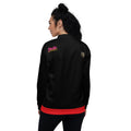 BY Tan Lines & Paradise — Women’s Black & Red Bomber Jacket
