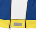 BY Tan Lines & Paradise — Women’s Blue & Yellow Bomber Jacket