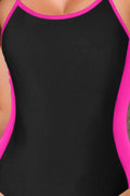 Women’s Contrast Strap One Piece Swimsuit