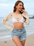 Women’s Distressed Beach Cover Ups