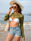 Women’s Distressed Beach Cover Ups