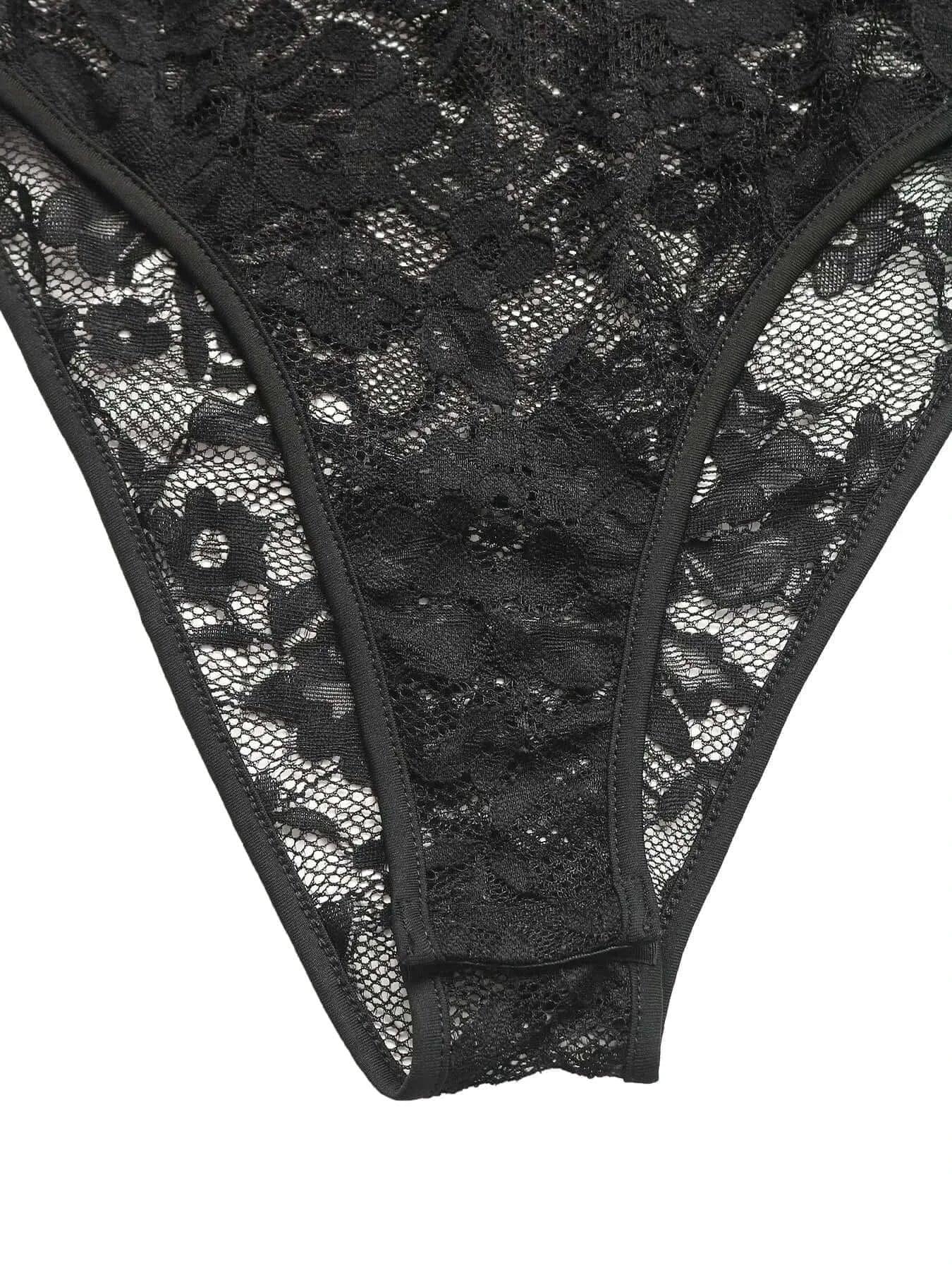 Women’s Lace V-Neck Bodysuit