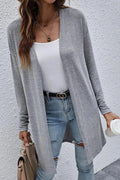 Women’s Long Sleeve Beach Cover Ups Gray / S
