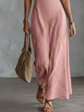 Plus Size Square Neck Maxi Dress