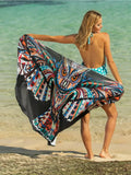 Women’s Spaghetti Strap Beach Cover Ups Black / One Size