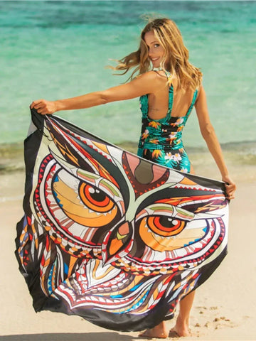 Women’s Spaghetti Strap Beach Cover Ups Tangerine / One Size