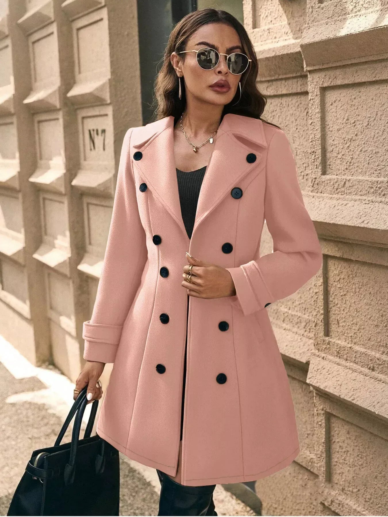Wool Blend Overcoat
