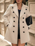 Wool Blend Overcoat Dust Storm / S