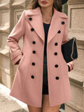 Wool Blend Overcoat Pale Blush / S