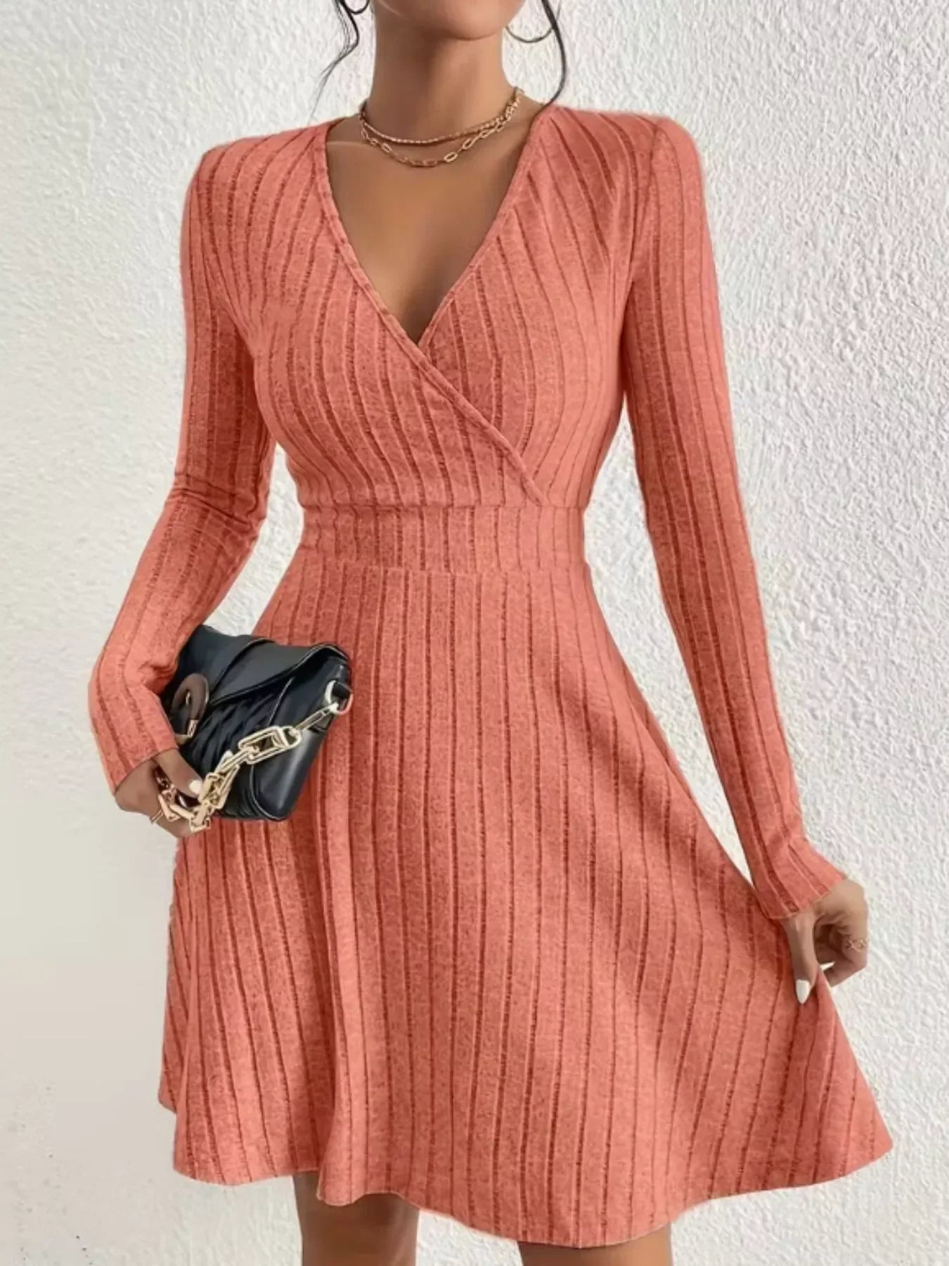 Wrap Mini Dress