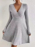 Wrap Mini Dress