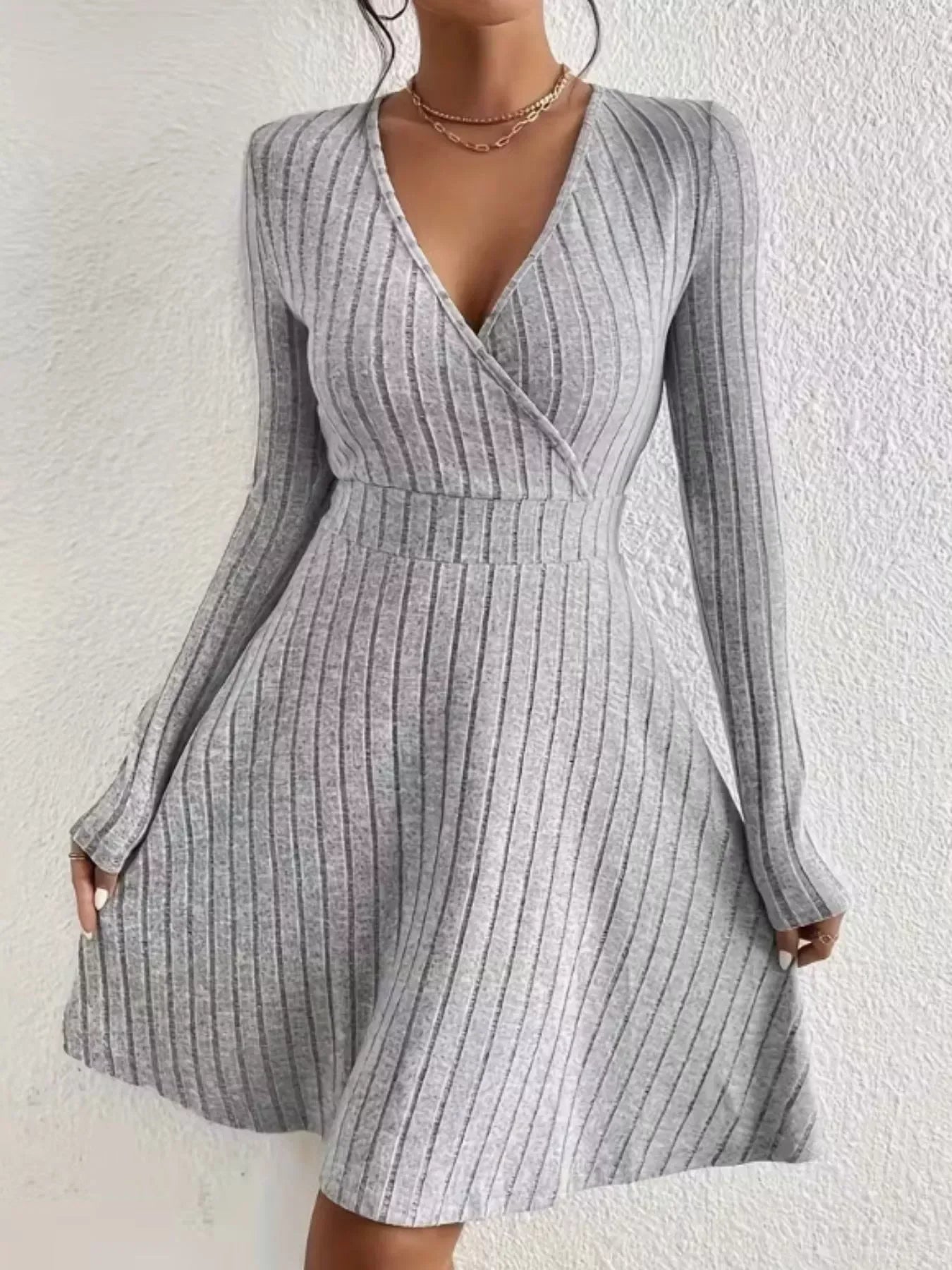 Wrap Mini Dress